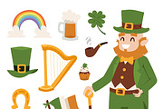 St. Patrick's Day vector icons