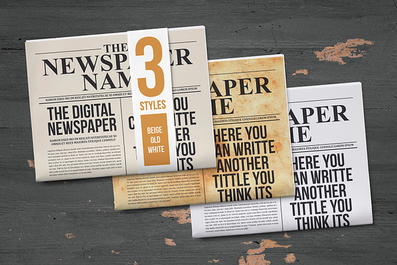 Classy Newspaper Indesign Template in Magazine Templates - product preview 1