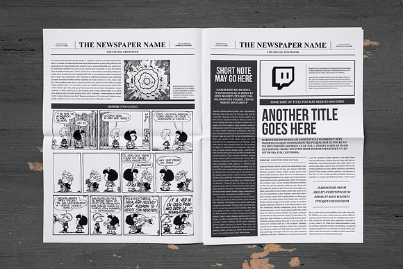 Classy Newspaper Indesign Template in Magazine Templates - product preview 4