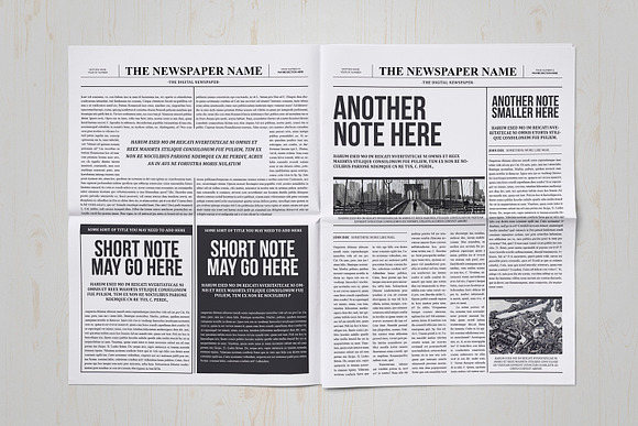 Classy Newspaper Indesign Template in Magazine Templates - product preview 6