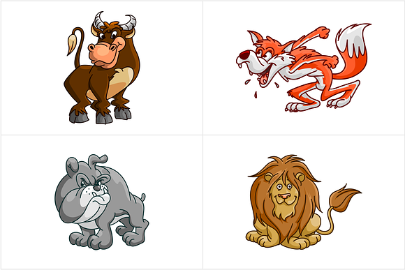 Animal Set 1 in Illustrations - product preview 1