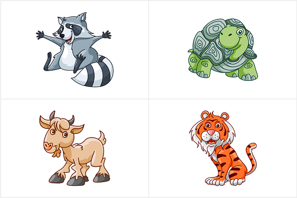 Animal Set 1 in Illustrations - product preview 2