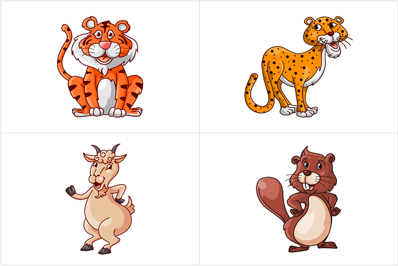 Animal Set 1 in Illustrations - product preview 3