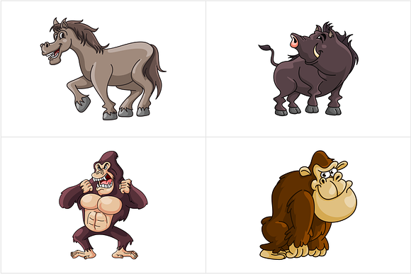 Animal Set 2 in Illustrations - product preview 1