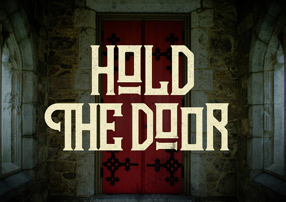 Hodor in Display Fonts - product preview 3