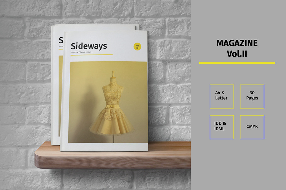 Magazine Template Indesign Vol.III in Magazine Templates - product preview 8