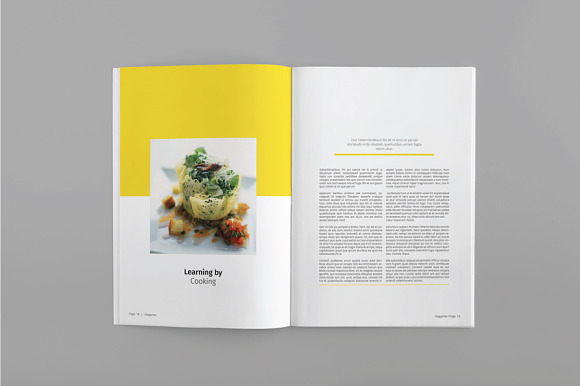 Magazine Template Indesign Vol.III in Magazine Templates - product preview 5