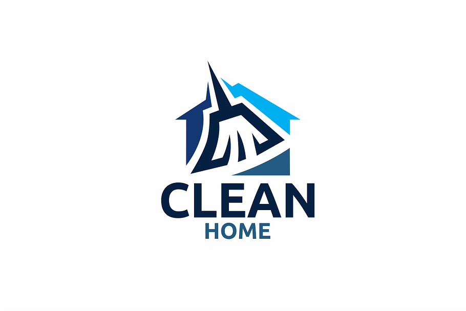 Clean Home  in Logo Templates - product preview 8