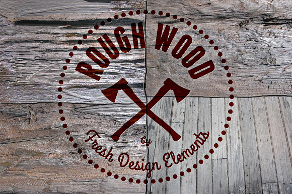 Rough Wood Texture Set - 14 HR in Textures - product preview 3