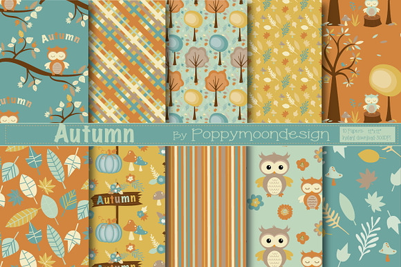 Autumn in Illustrations - product preview 1