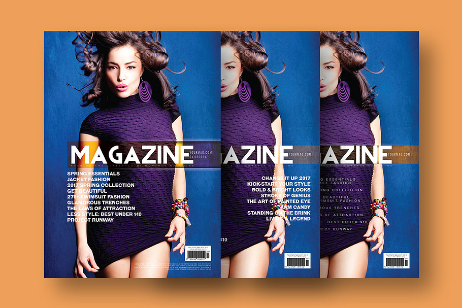 Magazine Cover Template 8 in Magazine Templates - product preview 8