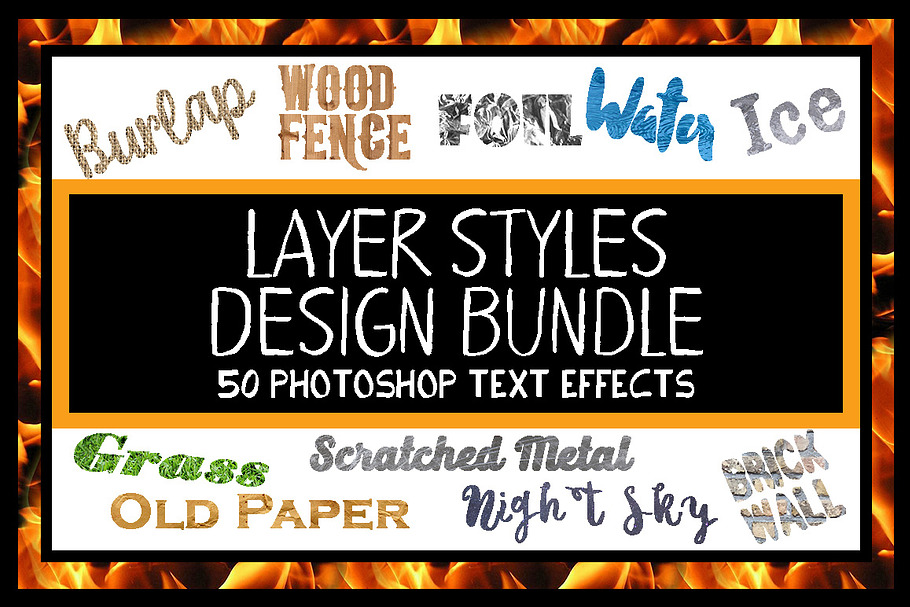 Layer Styles Design Bundle for PSD in Photoshop Layer Styles - product preview 8