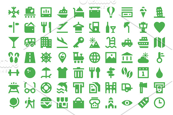 300 Tourism and Travel Material Icon in Graphics - product preview 1