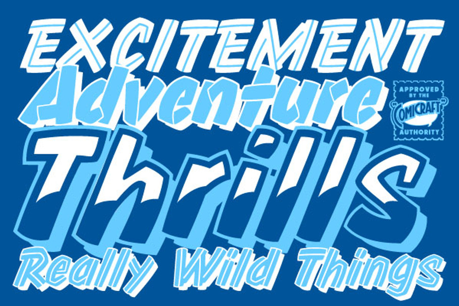 Thrills in Display Fonts - product preview 8