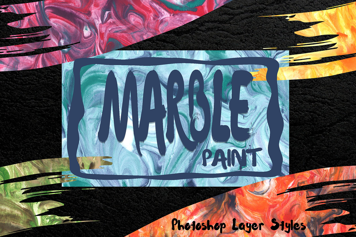 Marble Paint Styles for Photoshop in Photoshop Layer Styles - product preview 8