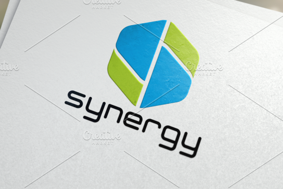 Letter S | Synergy Logo Template