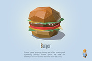 Vector burger 