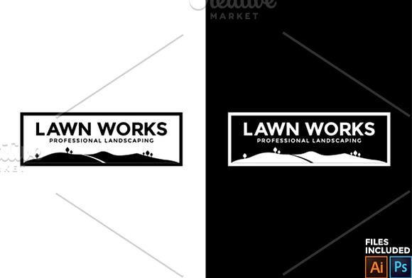 Landscaping Logo Template Concept 1 in Logo Templates - product preview 1