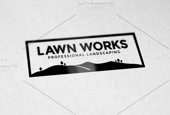 Landscaping Logo Template Concept 1 in Logo Templates - product preview 3
