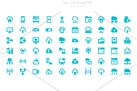 175+ Cloud Data Technology Icons  in Graphics - product preview 2