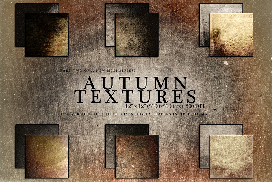 Autumn Textures: Mini Series in Textures - product preview 8