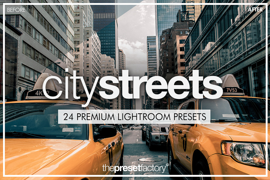 City Streets - Lightroom Presets