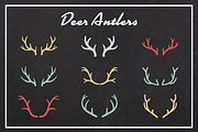 Vintage Deer Antlers
