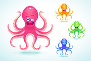 Cartoon octopus illustration