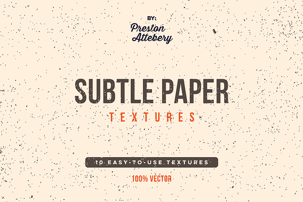 Subtle Paper Textures