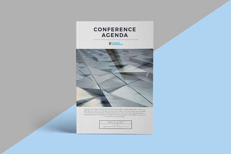 Conference agenda/brochure