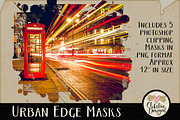 Urban Edge Photoshop Clipping Masks