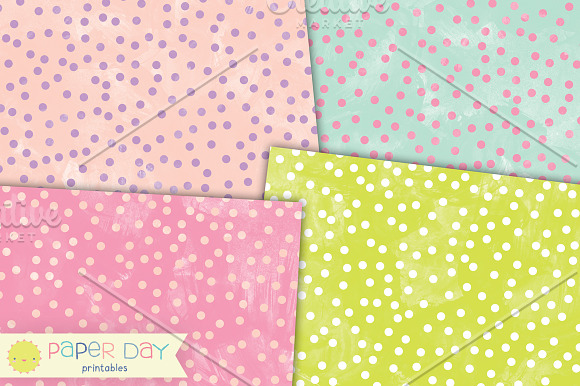 Pastel Watercolor Paper Pack in Textures - product preview 3