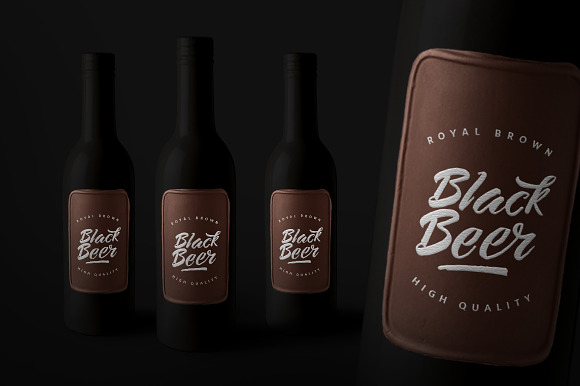 The Beard - Branded Typeface +Extras in Script Fonts - product preview 6