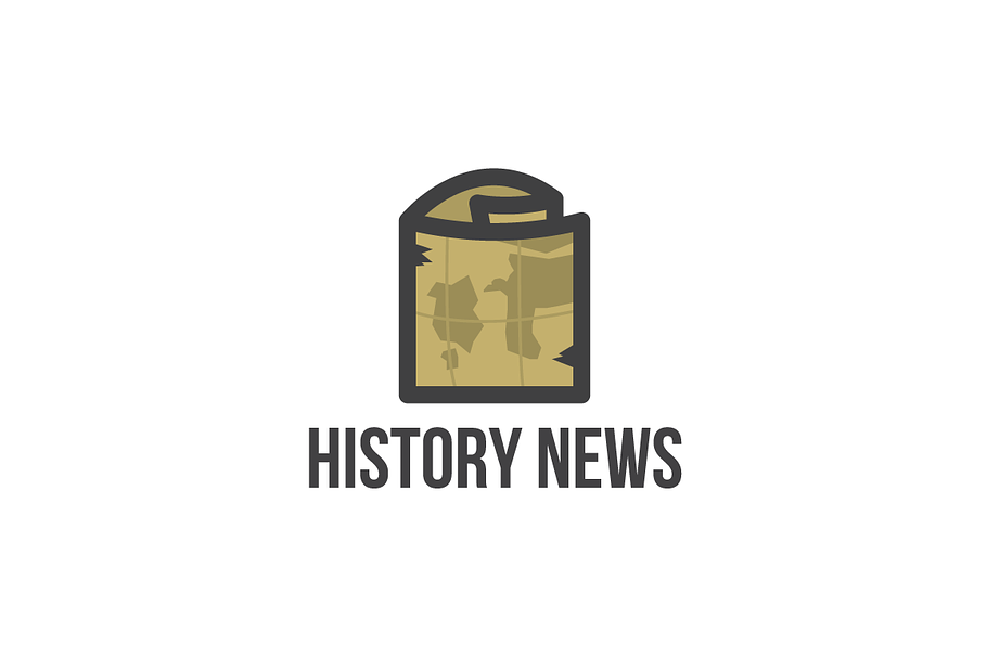 History News Logo in Logo Templates - product preview 8