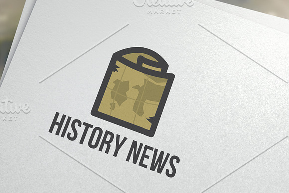History News Logo in Logo Templates - product preview 1