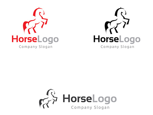Horse Logo in Logo Templates - product preview 3