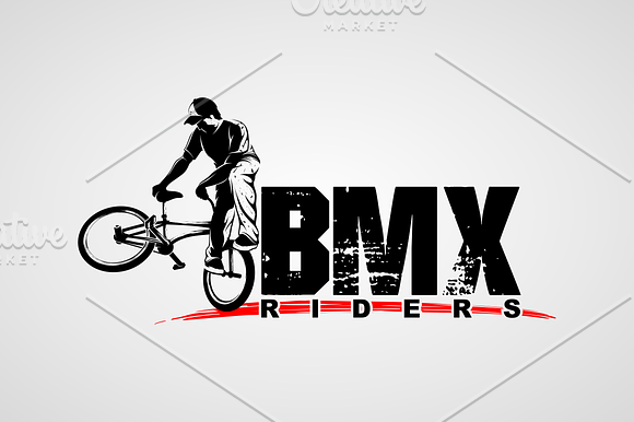 Bmx Logo in Logo Templates - product preview 2