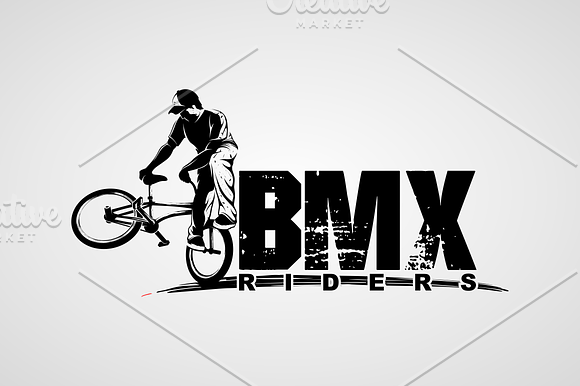 Bmx Logo in Logo Templates - product preview 3