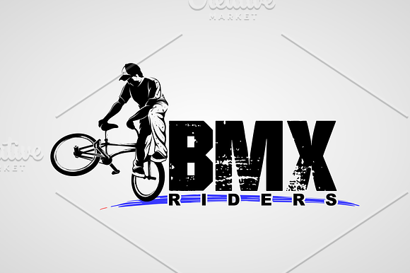Bmx Logo in Logo Templates - product preview 4