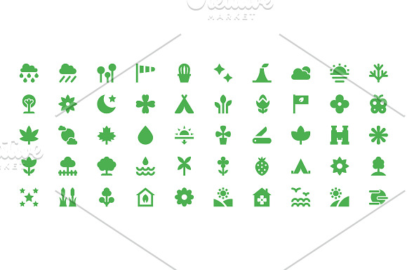 175+ Nature and Ecology Vector Icons in Icons - product preview 2