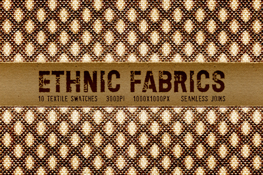 Ethnic Textiles Heavy Texture Fabric