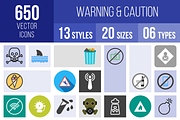 650 Warning & Caution Icons