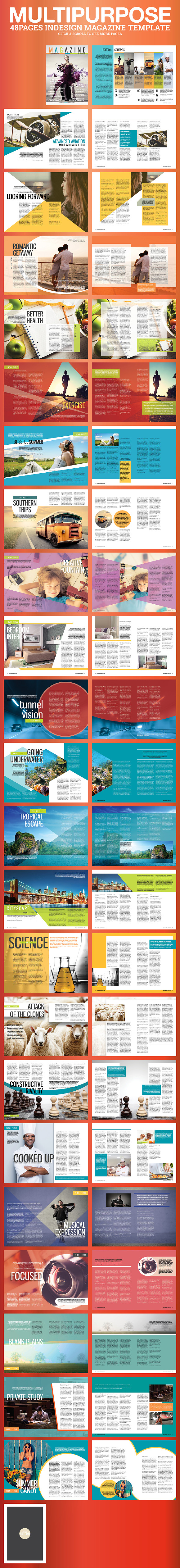 Multipurpose Magazine 4 Template in Magazine Templates - product preview 2