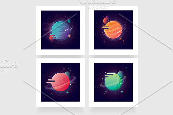 Game Planets in Illustrations - product preview 6