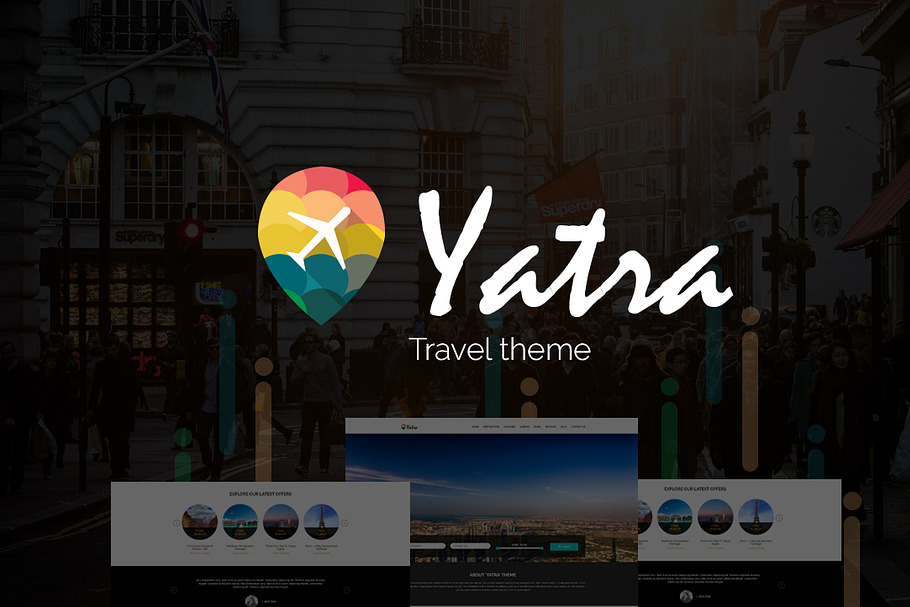 Yatra-Travel Booking Wordpress Theme in WordPress Business Themes - product preview 8