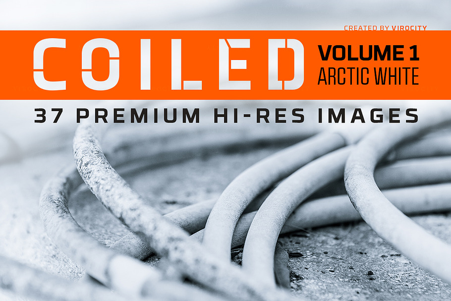 Coiled v1 Arctic White in Textures - product preview 8