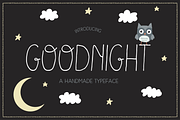 Goodnight Handmade Font
