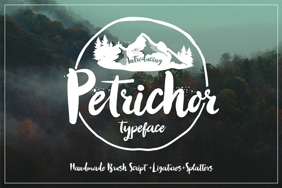 Petrichor Typeface in Script Fonts - product preview 8