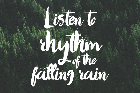Petrichor Typeface in Script Fonts - product preview 2