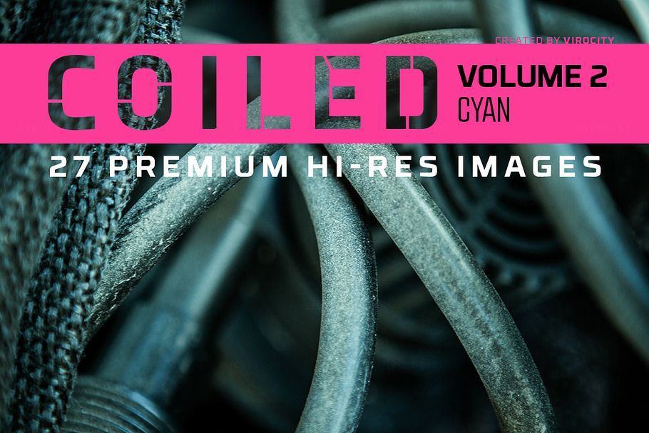Coiled v2 Cyan in Textures - product preview 8